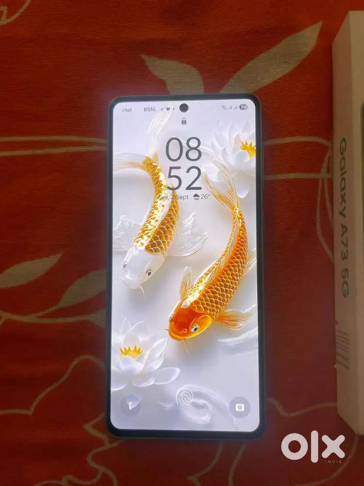 Samsung A73 5g Ai fuchers 8gb128 sale/exange