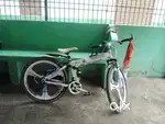 Foldable bycycle with seven gear