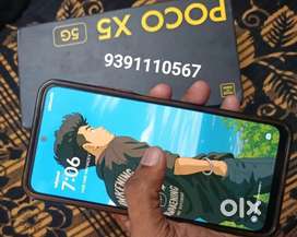 Poco x5 5g with box and charger full condition 8 ram 256 storage