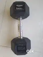 Dumbbell set of  1, 10kg black