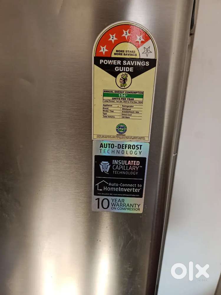 Whirlpool ( 236 Liters )