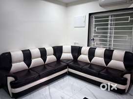 L shaped sofa