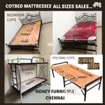 Steel Cot Bed Mattresses Sales - With delivery Chennai all areas Sales