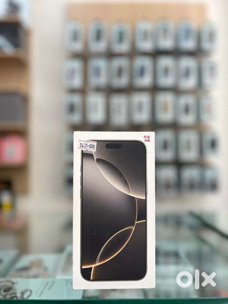 Iphone 16 pro max 512 gb brand new sealed