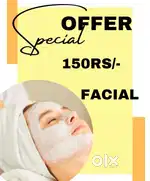 Facial only for 150rs