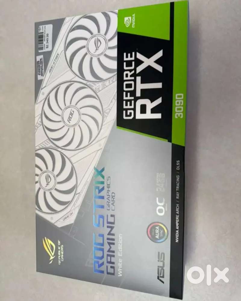 ASUS ROG Strix GeForce RTX 3090 OC 24GB GDDR6X Graphics Card (90YV0F96