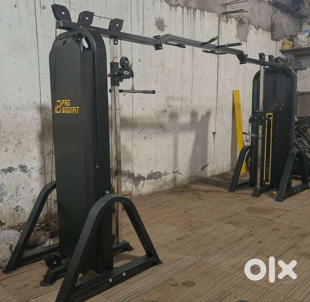 Gym equipments  Gym machine  New gym set  Full gym setup  Old gym