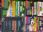 SSC MATHS,REASONING,ENGLISH, AND ARIHANT GENRALSTUDIES