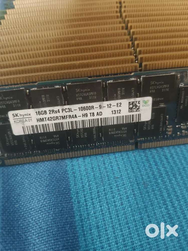 Registered ECC PC3 RAMS 16GB