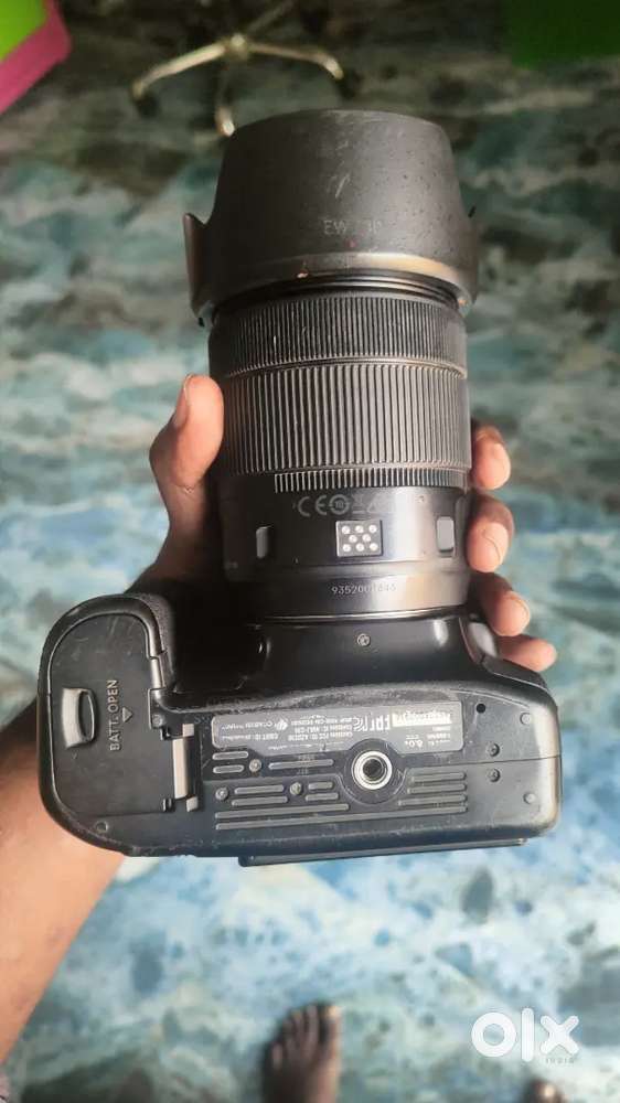 Canon 80D with usm lens 18 135 mm Charger Bettry Origanl