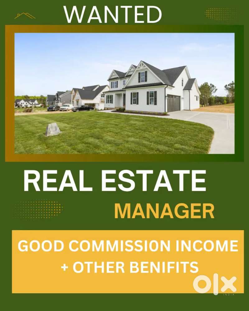 Real Estate Business Associate Wanted on Commission Basis 1 Sale 1 Lac