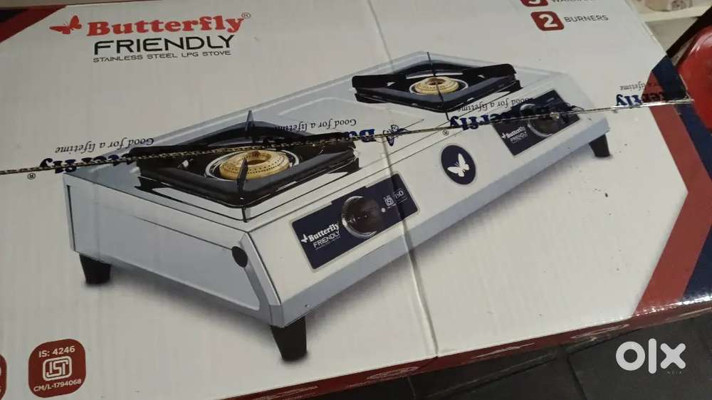 Stain steel gas stove