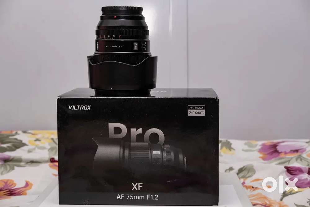 Viltrox 75mm f1.2 for Fuji X-mount. Prime lens as good as new.