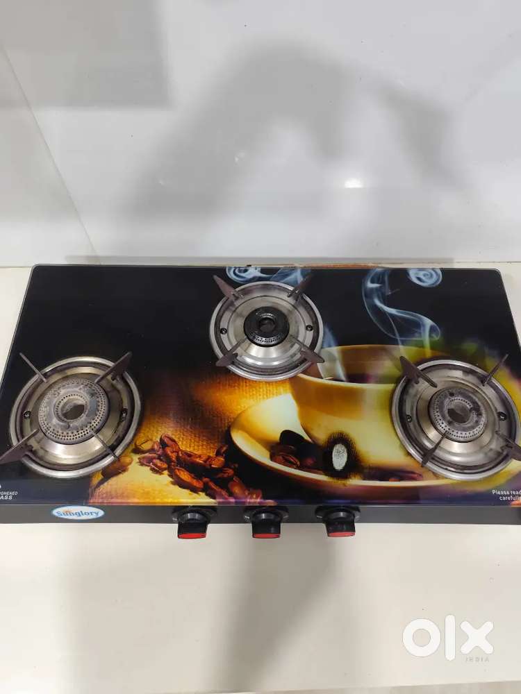 3 burners gas stove