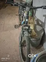 Hero bicycle blue colour