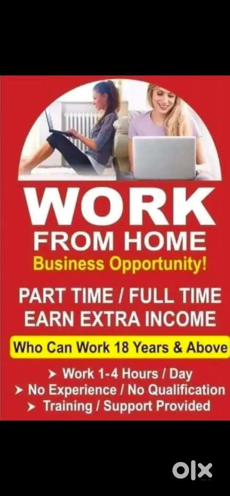 Work from home digital business .