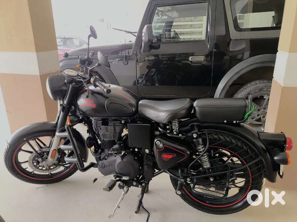 Well maintained less used classic 350 Stealth Black