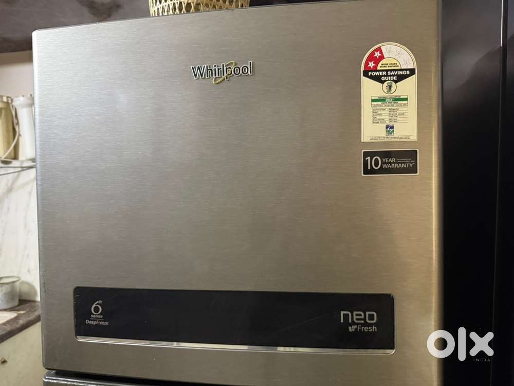 Whirlpool 265 litres fridge