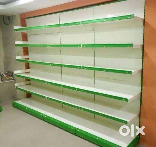 Stationary rack medical rack pharmacy rack iron rack