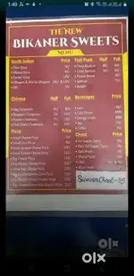 Chole bhature ka karigar chahiye choumin dosa wala bhi