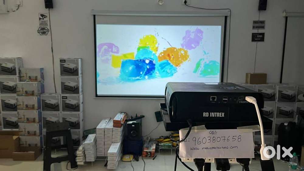 New Best quality 4K 3D projectors and screens wall tripod at wholesale