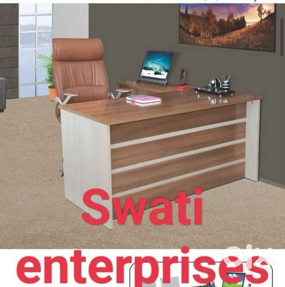 New designer front office table reception table