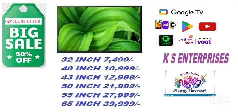 32  INCH SMART LED TV @ 7,499 /-
