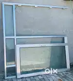 Aluminium Silver Colour Door Gate for  Sale.