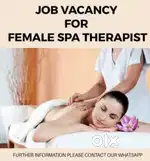 Wanted female staff's for spa job (Part time & full time)