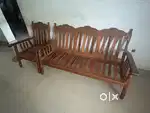 Sofa 3 seater plus 2 sofa chair and a teepoy