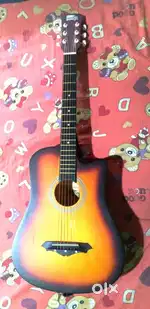Intern Acoustic Guitar - 6 Strings  Ideal for Beginners & Learners