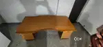 Wooden Office/Study Table with Drawers – Good Condition