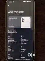 Nothing 2 12 gb 256gb total 14 month old bill box pin available