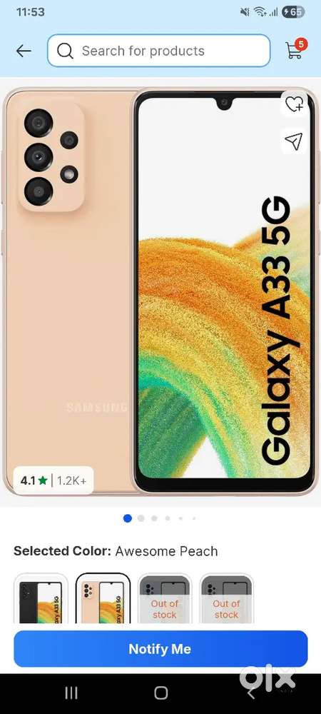 Samsung A33