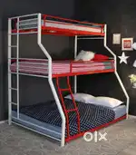 Triple Metal bunk bed