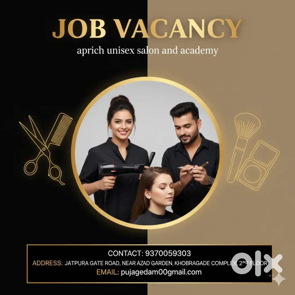 Salon and academy ke liye professional karagir chahiye