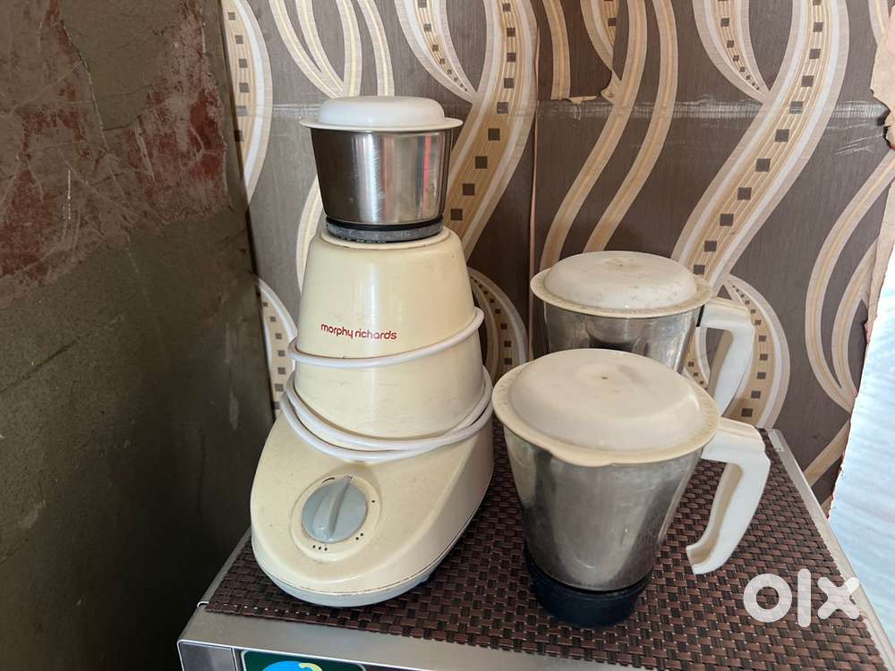 Morphy richards mixer grinder with three jars of all size
