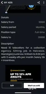 Need telecaller for full time