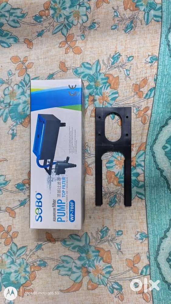 Sebo Aquarium Top Filter WP-780F With Sponge and New Filter Media