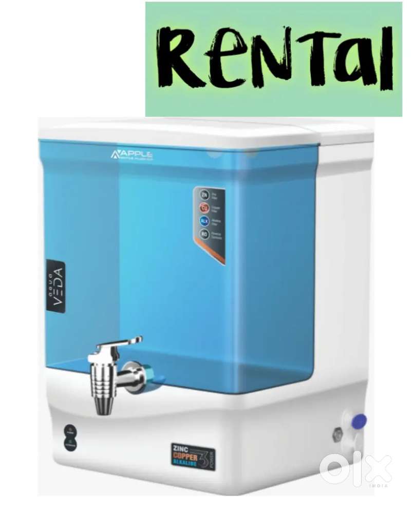 Water purifier available on rent