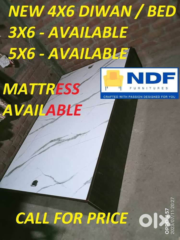 (NEW) 4X6 DIWAN - 4X6 BED