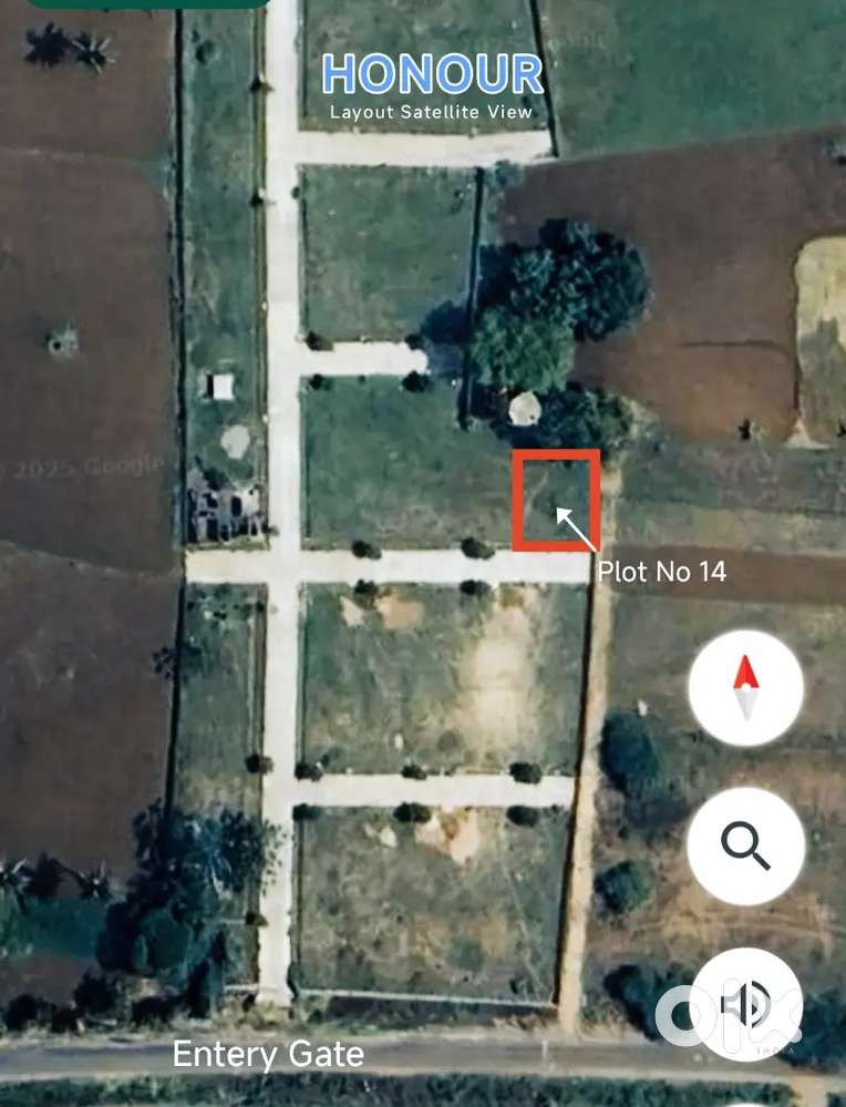 Plot for sale at near industrial area.