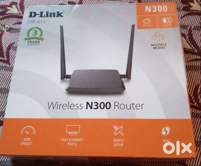 Wi-Fi router D-lnik less used for sale
