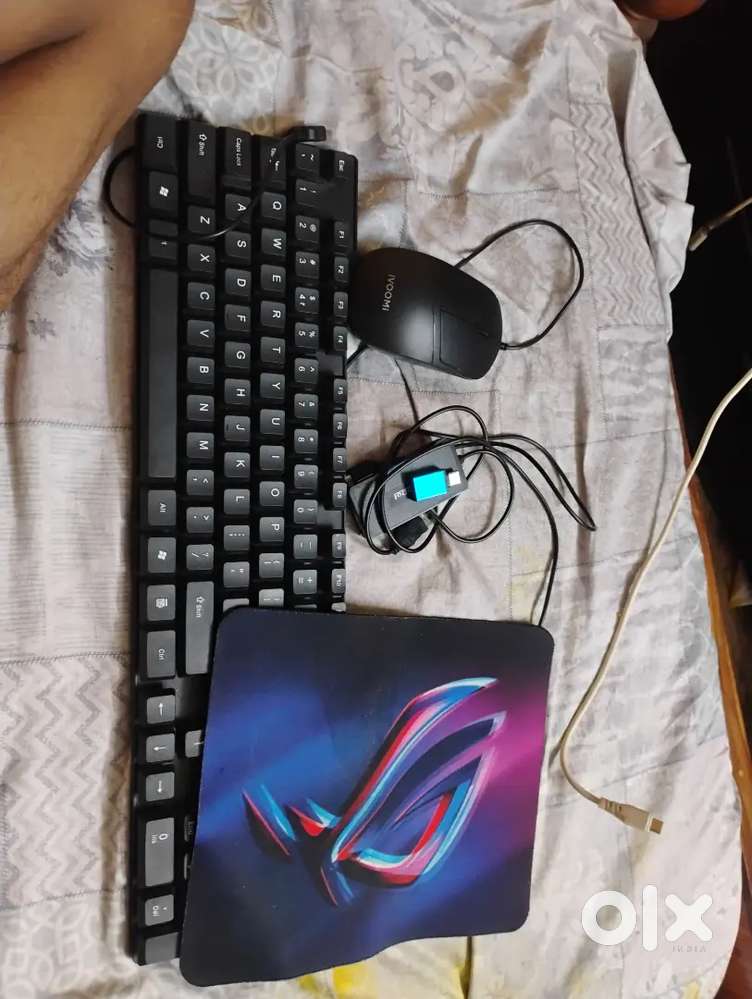 Ivoomi  keybord and ivoomi mouse and prodot usb hub mouse pad