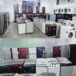 Appliance Bundle: Fridge + Washing machine for Home & Office.