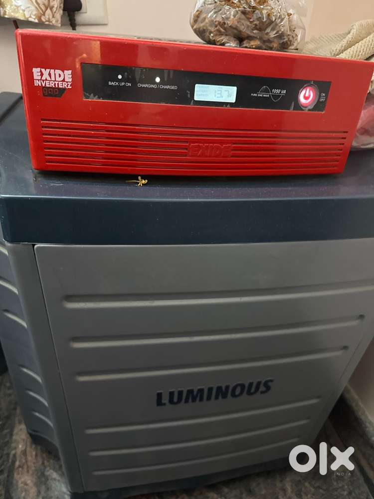 Exide Battery and Inverter