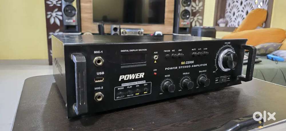 SX22000 Power Stereo Amplifier