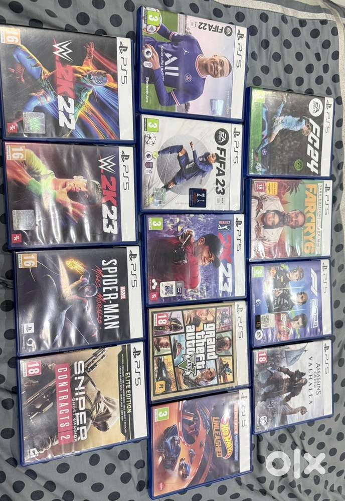 PS5 game CD’s