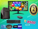 Special combo offer lntel core i3 full desktop with warrenty only 9500