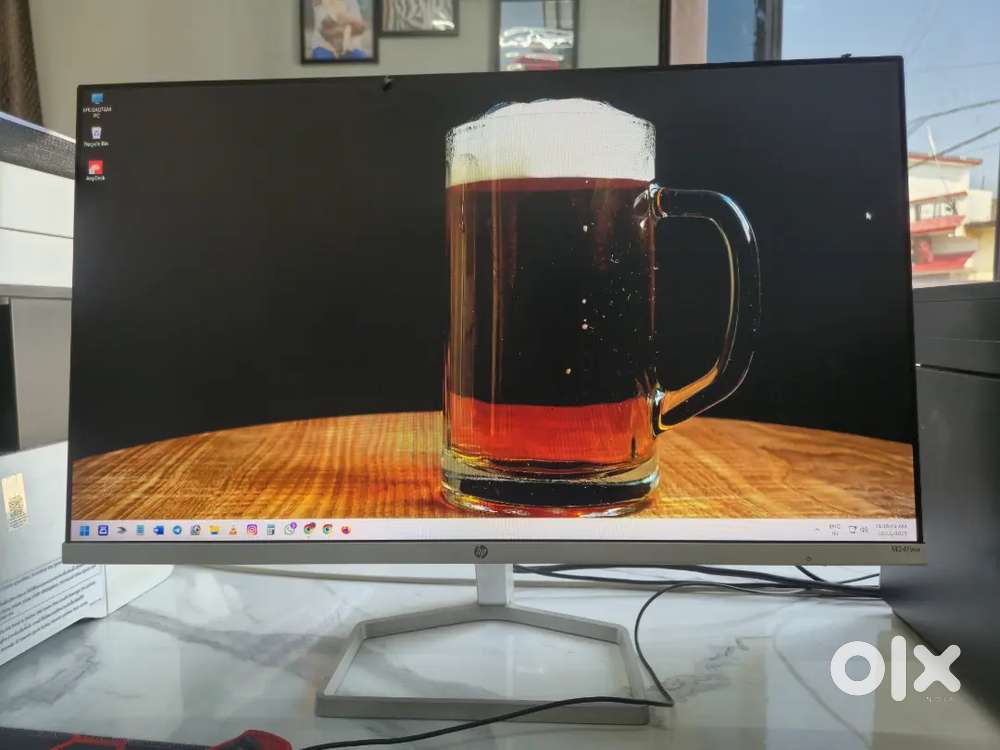 HP 24inch LED white color Brand new condition